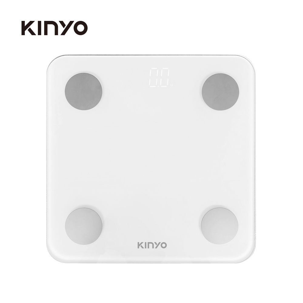 【KINYO】LED藍牙智能體重計(DS-6591)