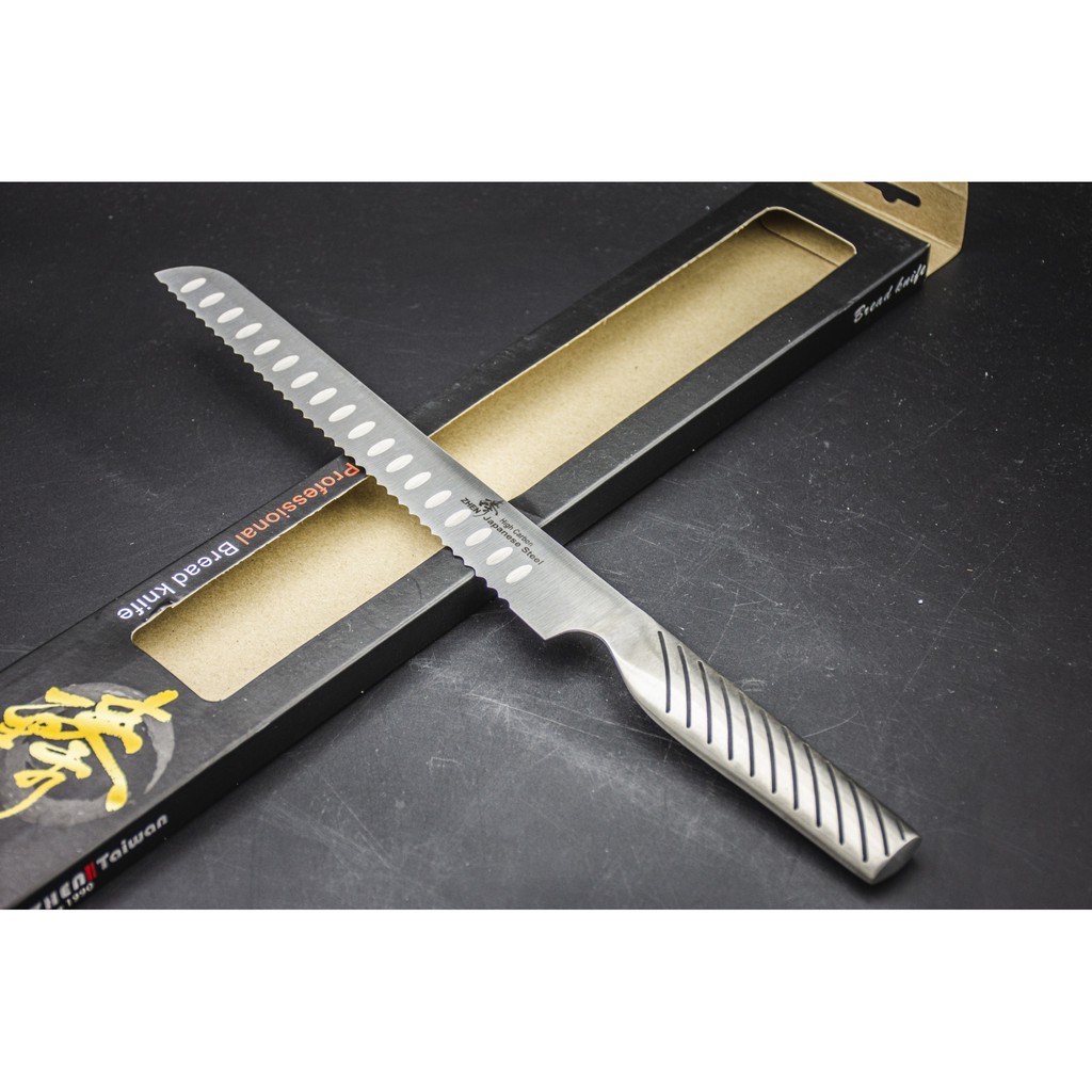 「和欣行」臻Zhen 高碳鋼 鐵柄麵包刀系列 240/270mm Cake Knife