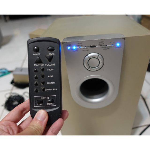 sanyo soundbar and subwoofer