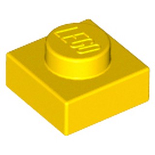 樂高 LEGO 黃色 1x1 薄板 薄片 薄磚 3024 302424 顆粒 積木 零件 平板 Yellow Plate