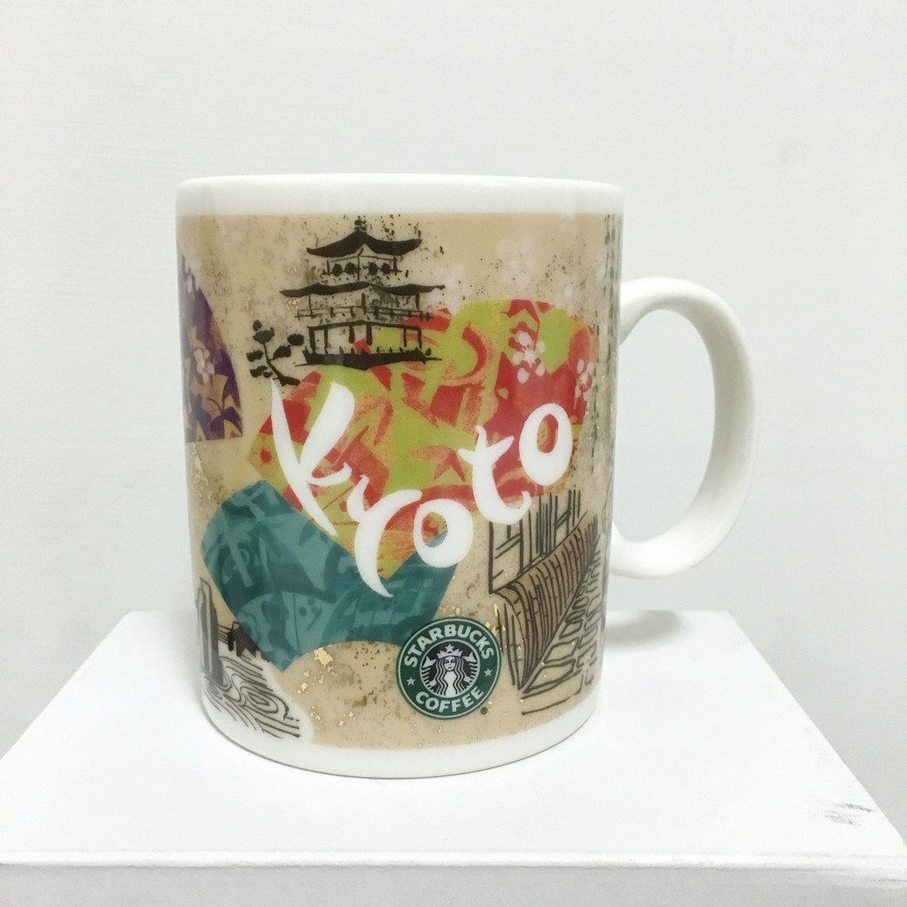 【絕版城市杯】日本帶回全新日本製星巴克Starbucks日本城市杯馬克杯 京都Kyoto 2013年款