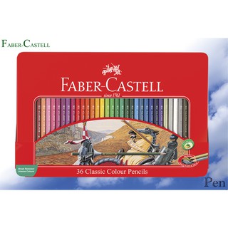 德國 Faber-Castell輝柏 36色油性色鉛筆 (鐵盒裝)115846
