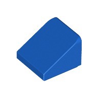 LEGO 4504380 54200 50746 35338 藍色 1x1 小斜面 小斜角 Bright Blue