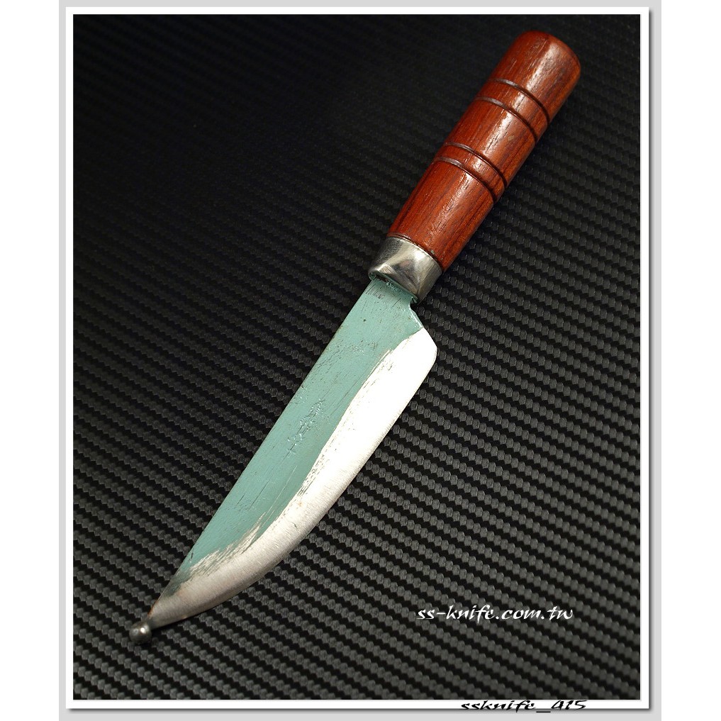 《 烏魚子刀 》鎢鋼-雙雄制 型號:ssknife_415（有兩色隨機出貨）