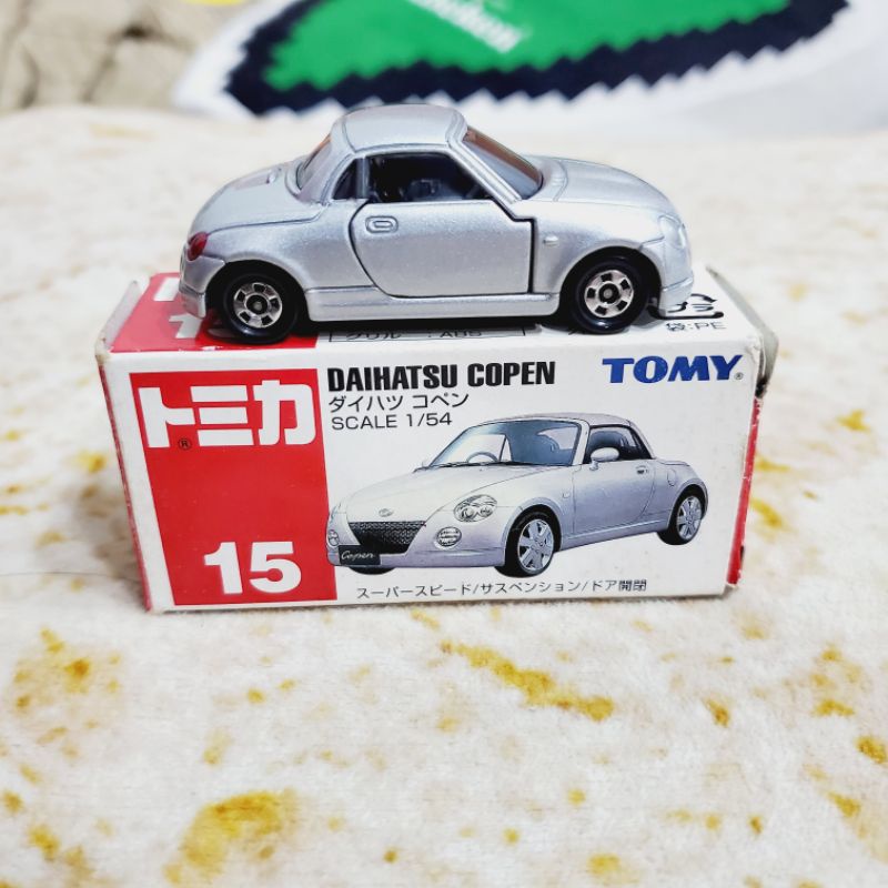 絕版舊藍標✨ Tomica 15 大發 Daihatsu Copen多美
