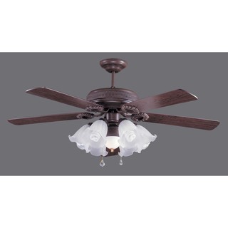 24H出貨-臺灣製造 95035 60吋非洲古核桃木藝術吊扇/110V電壓