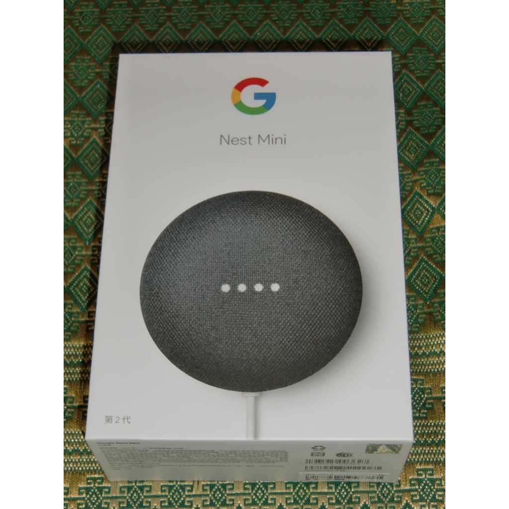 二手 Google Nest Mini 二代 智慧音箱 灰色
