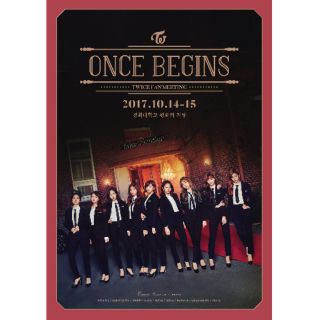 TWICE ONCE BEGINS A3海報