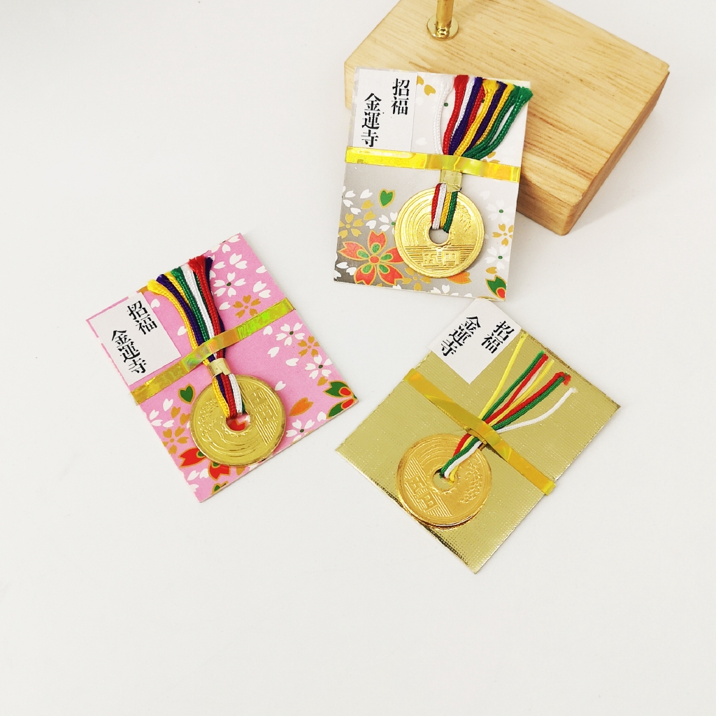 日本淺草寺金運御守招福合金五日元錢幣擺件招財納福好運開運 蝦皮購物