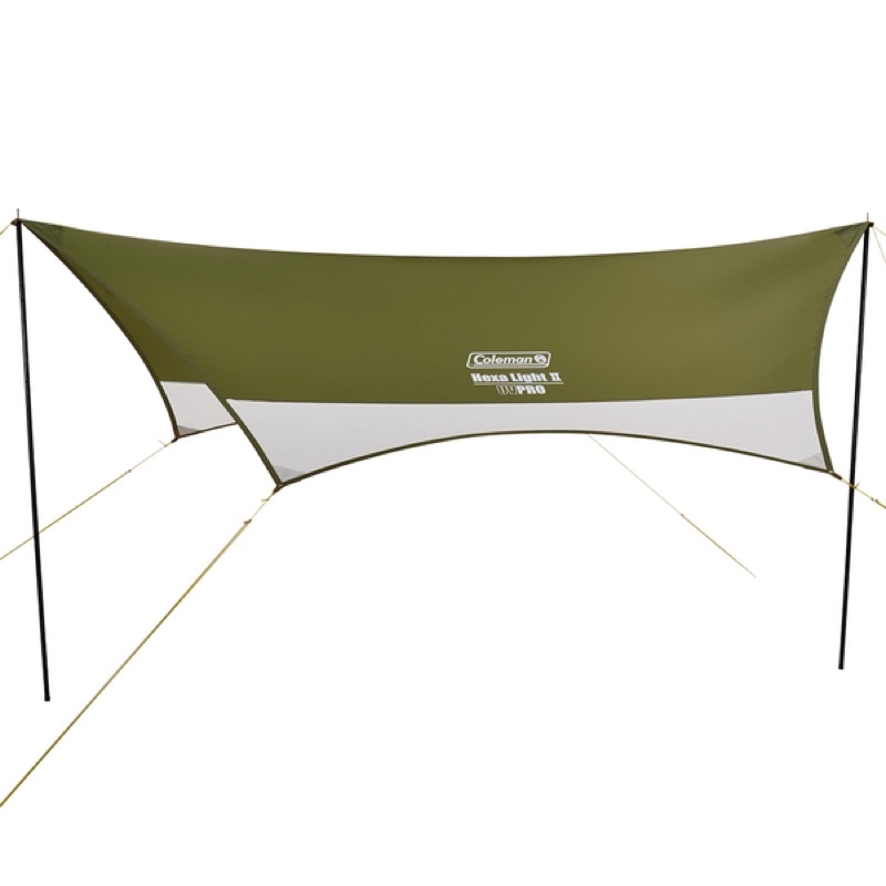 [全新未拆]Coleman 輕量六角形天幕II / CM-38145M000 橄欖山