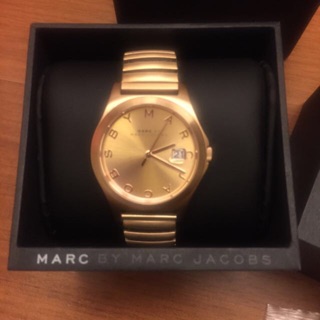 Mj Marc Jacobs 玫瑰金鬆緊錶帶女錶