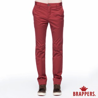 BRAPPERS 男款 HC Cargo系列-彈性直筒褲-磚紅