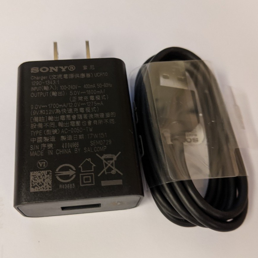 SONY 手機充電器 原廠充電組 UHC10 micro usb 充電線 傳輸線 快充線
