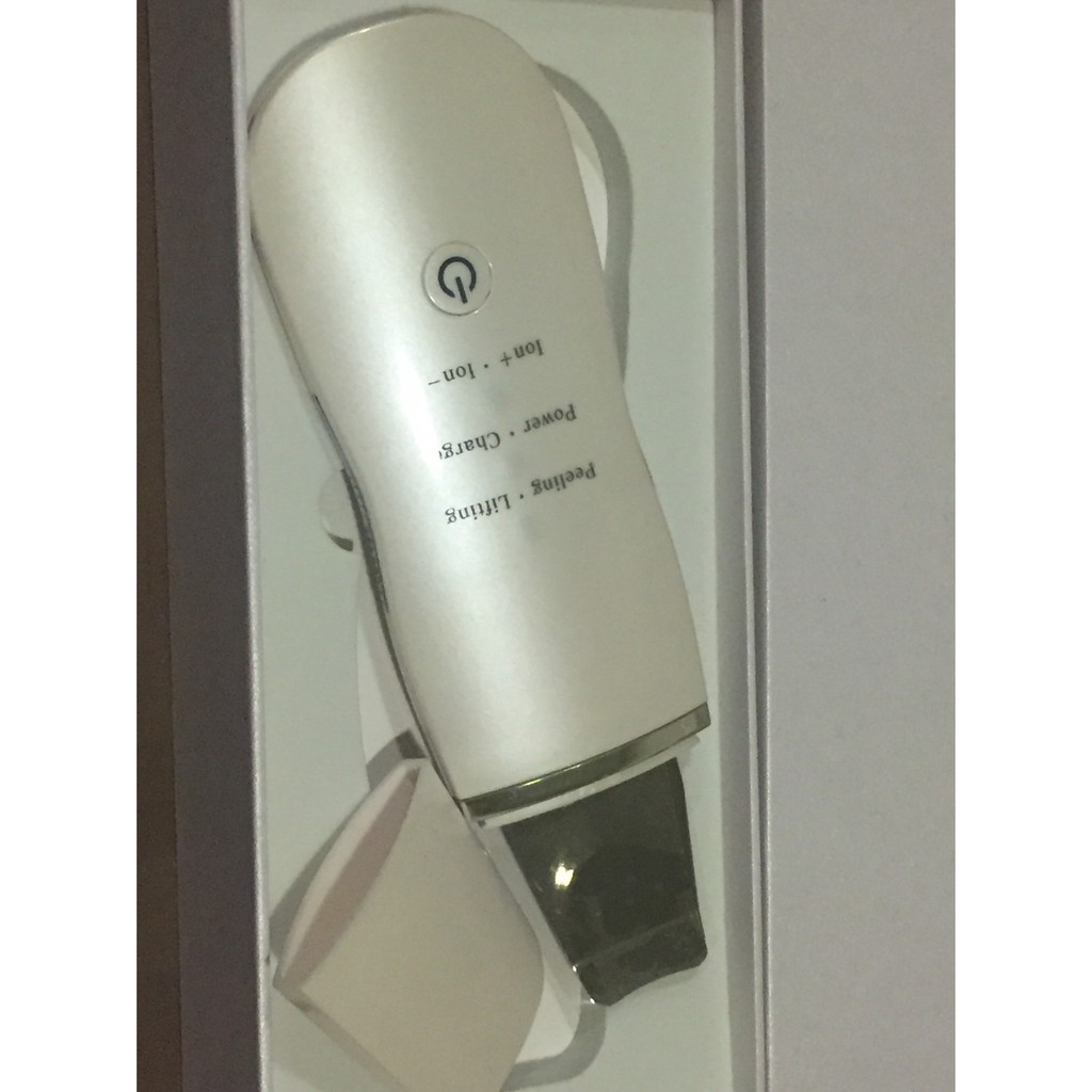 佐佐木珊 9成9新 粉刺清除毛孔清潔含youtube影片介紹超聲波粉刺清潔美膚儀 蝦皮購物