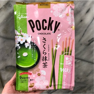 日本春季新品 POCKY 抹茶櫻花 季節限定🎉 （現貨）