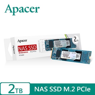 Apacer宇瞻 PP3480 M.2 PCIe 2TB 1TB 512GB 256GB NAS 專用SSD固態硬碟