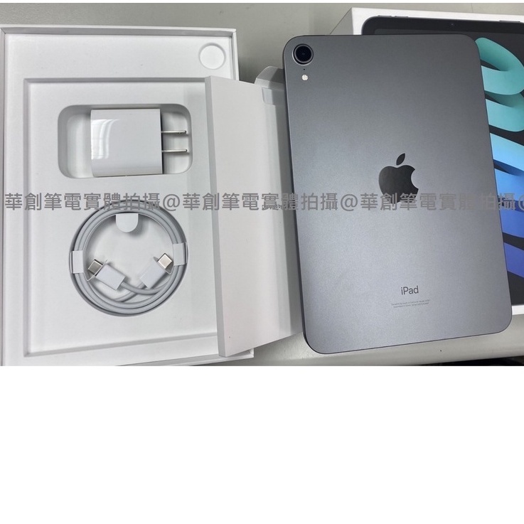 華創筆電@拆封品【Apple 蘋果】2021 iPad mini 6 平板電腦(8.3吋/WiFi/256G)灰