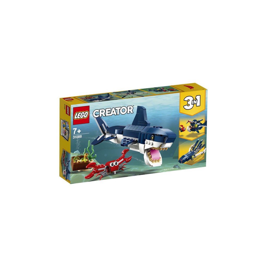 [飛米樂高積木磚賣店] LEGO 31088 Creator 3-in-1深海生物