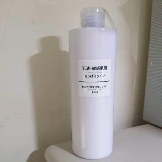 Muji敏感肌乳液 清爽型 無印良品乳液400ml 蝦皮購物