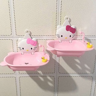 hello Kitty 凱蒂貓 卡通 皂盒 浴室皂盒 肥皂盒 皂碟 衛浴皂盒