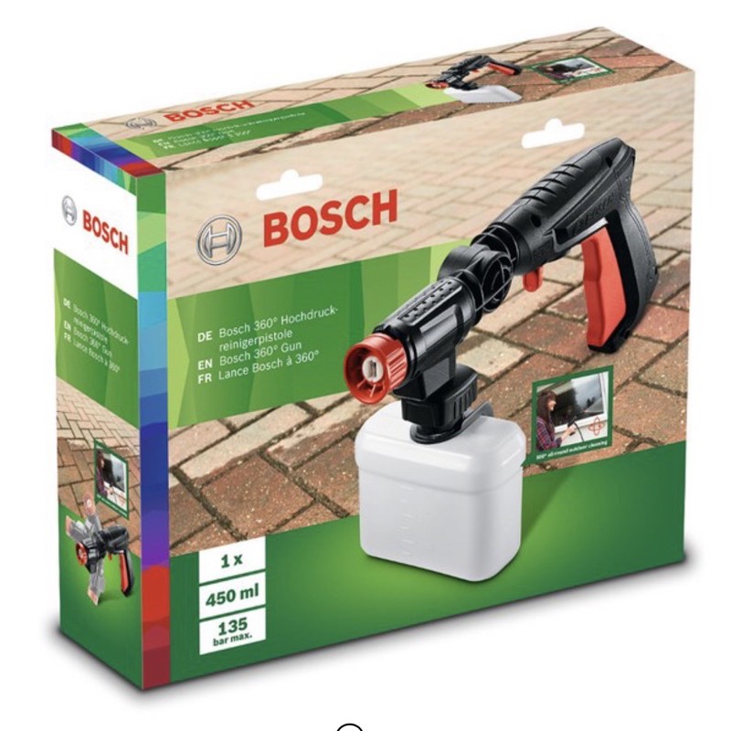 胖達人五金 BOSCH EA110 UA125 360度高壓噴水槍