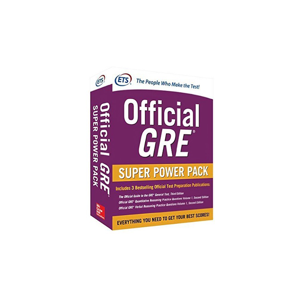 Official GRE Super Power Pack (3冊合售)/ Educational Testing Service eslite誠品