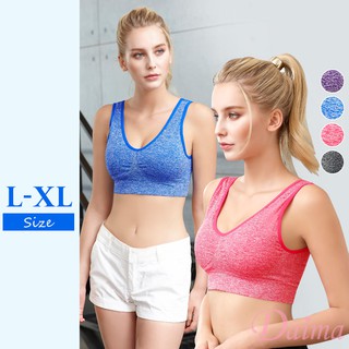 【黛瑪Daima】無鋼圈 運動內衣 麻花 M-XL 多色可選 846