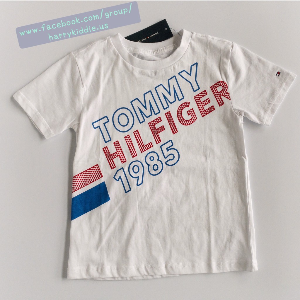 ☻哈利☻美國童裝 Tommy Hilfiger 白色Tee (5T)