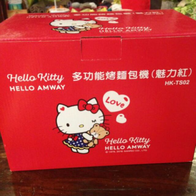 Hello kitty 多功能烤箱-魅力紅/潔淨白(不銹鋼，原價$1600)