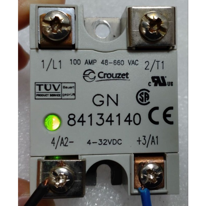 🌞法國 高諾斯 CROUZET 固態繼電器 GN 84134140 入4-32VDC 負載48-660VAC 100A