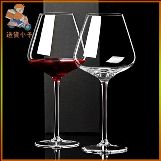 勃艮第水晶紅酒杯家用大號高腳杯子送禮歐式奢華創意玻璃杯~送貨小子