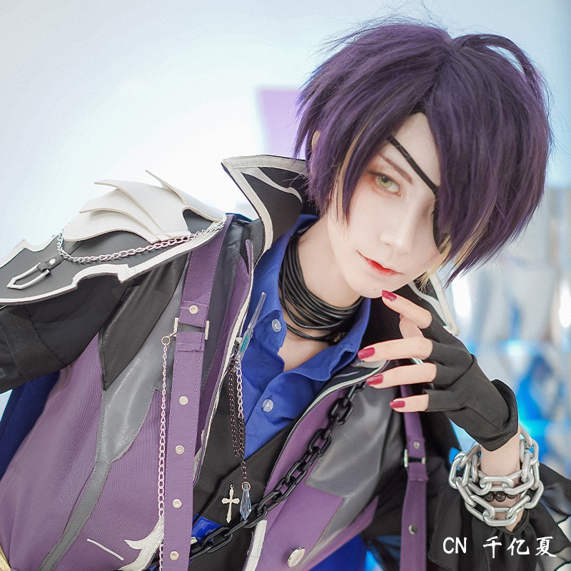 H R 偶像夢幻祭扭蛋 中二病trouble 仙石忍cosplay衣裝 蝦皮購物