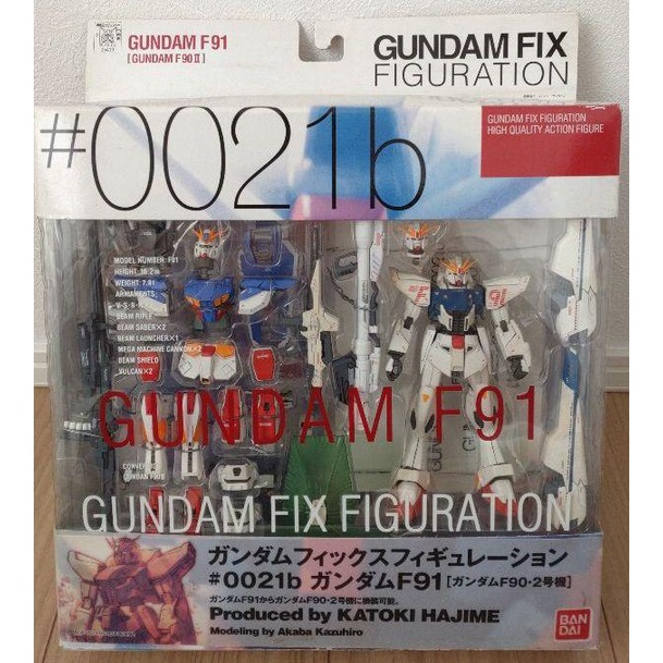 日版 絕版 全新 GFF FIX #0021b Gundam F91 F90II 鋼彈 可動 完成品 超可動