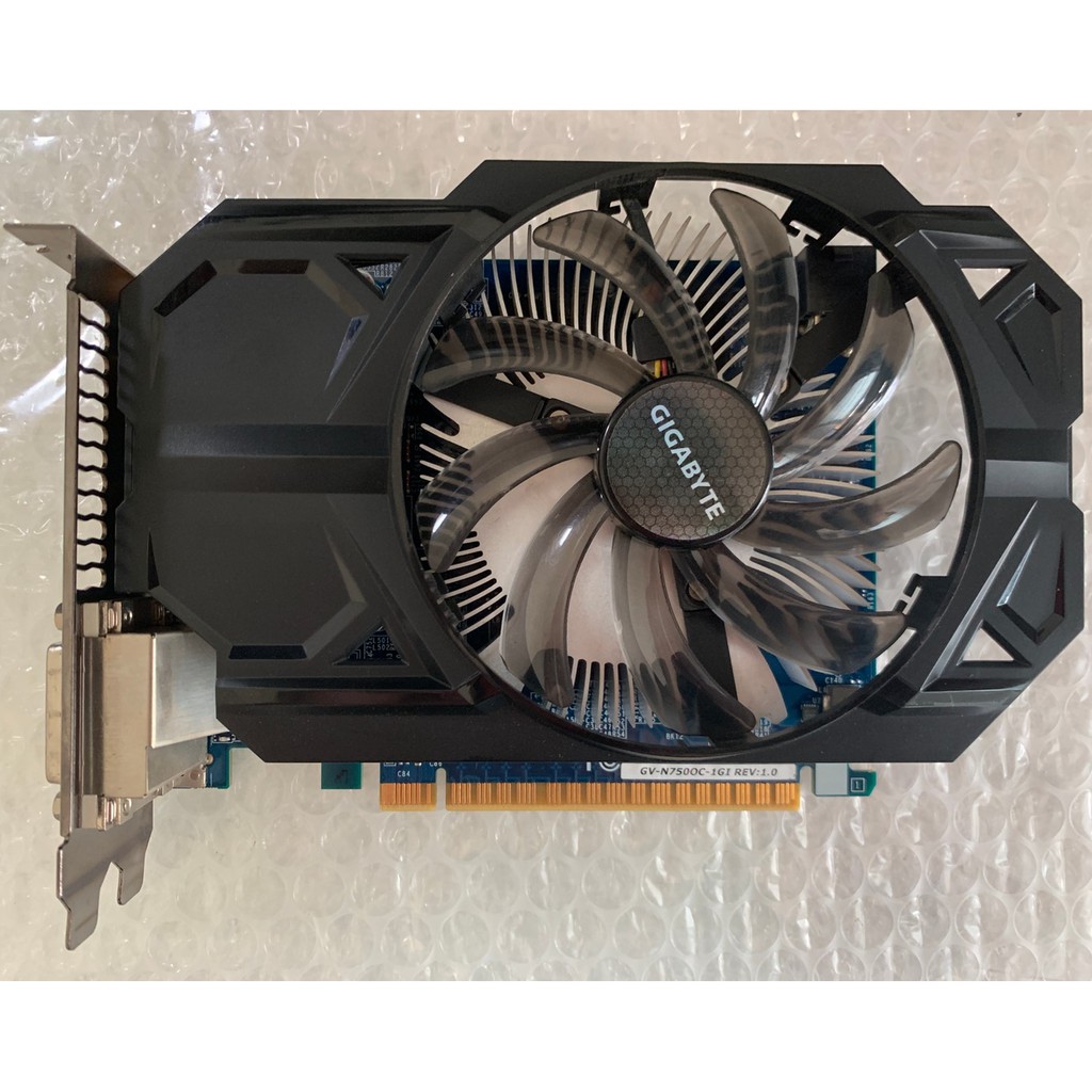 技嘉 GTX750 1GD5 6PIN供電 顯示卡