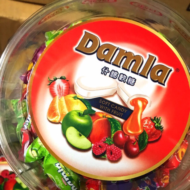 公司換新裝(土耳其) Tayas Damla New2 ，黛瑪拉什錦軟糖 黛瑪拉雙色什錦軟糖