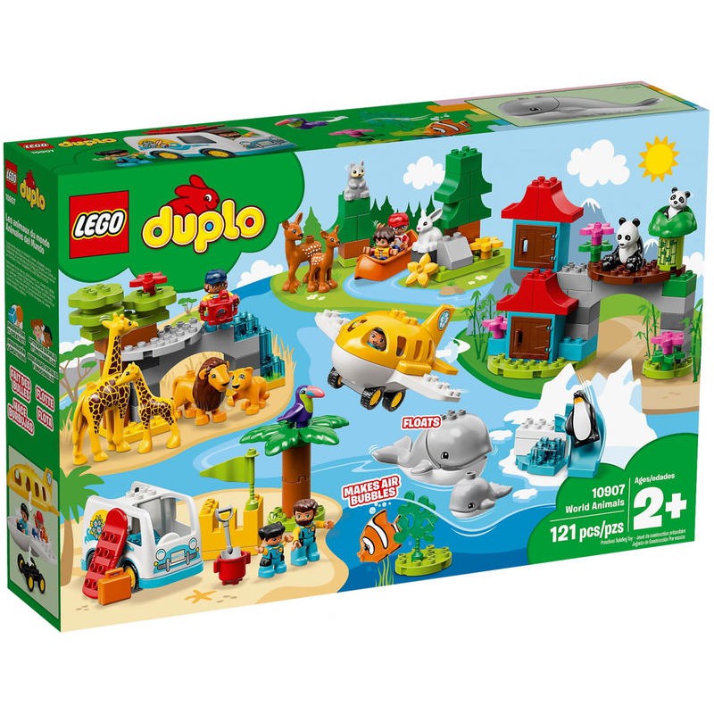 LEGO 樂高 10907 DUPLO 得寶系列 動物世界 全新未拆 公司貨