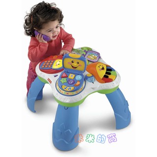 米米的窩 專業玩具租賃 Fisher-Price 費雪 寶寶學習桌 音樂桌 A款 [出租品]