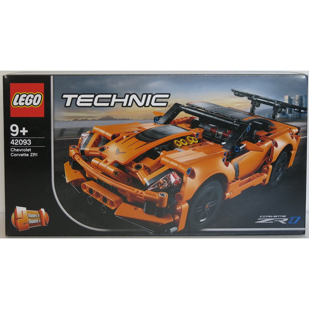 {野孩子}LEGO 樂高 TECHNIC 科技 Corvette ZR1 雪佛蘭 二合一 42093