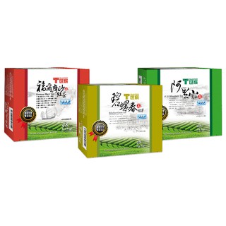【蝦皮特選】T世家 台灣優質茶區 阿里山高山茶/碧螺春綠茶/ 福爾摩沙紅茶 茶包