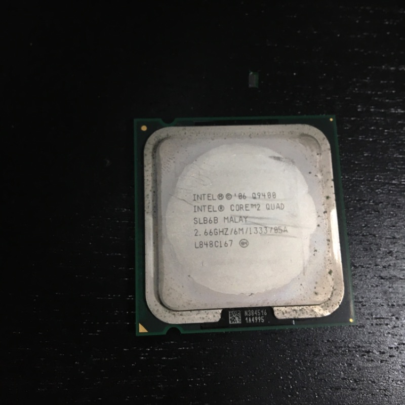 二手 CPU Intel Q9400 775角位