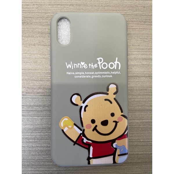 iPhone X/XS 手機殼 小熊維尼Winnie the Pooh 全新軟殼