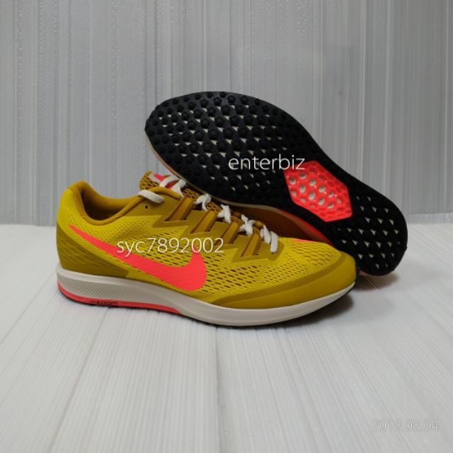 NIKE AIR ZOOM SPEED RIVAL 6 慢跑鞋880553-706黃色 *尺寸詢問*特價