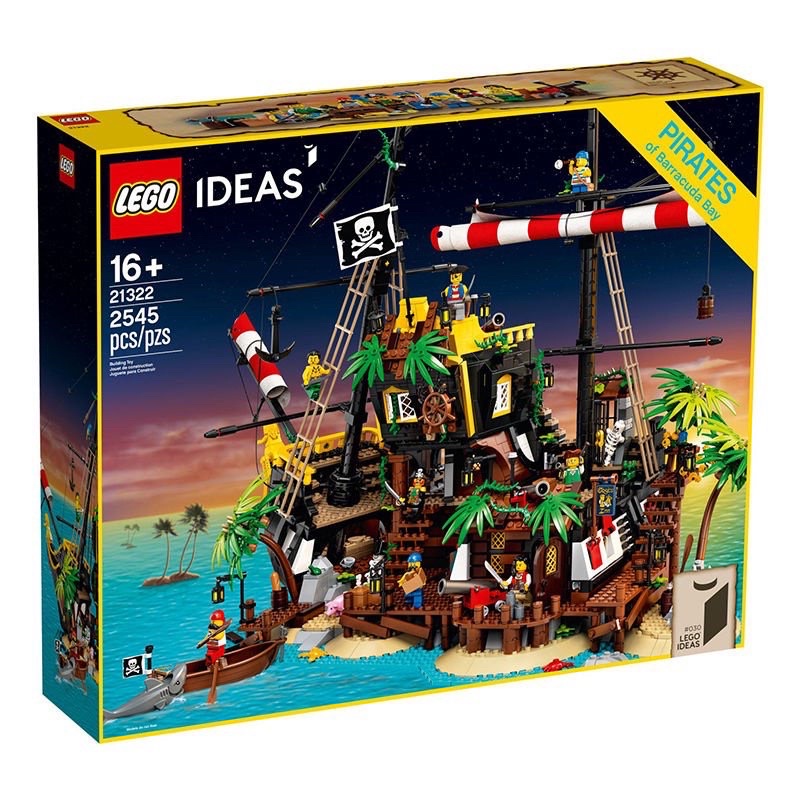現貨不用問 樂高 LEGO 21322 IDEAS 梭魚灣海盜