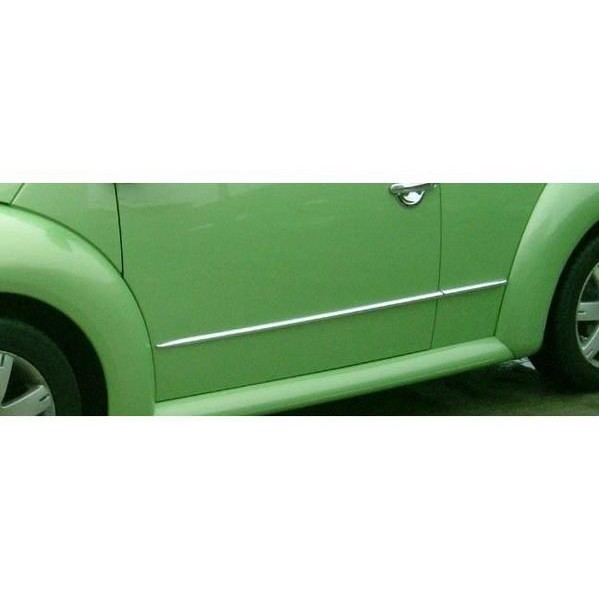 Vw 系列福斯金龜車new Beetle 高級鍍鉻車側飾條 個性化配件 蝦皮購物