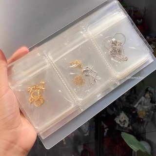 優惠價首飾收納冊PVC袋防氧化神器耳環耳環項鍊手飾展示收納盒便攜透明u0hxmii3vn