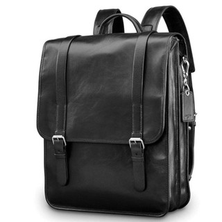【9成新】Samsonite 真皮 後背包 電腦包 筆電包 商務包 休閒包 旅行包