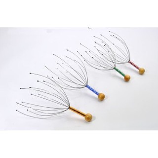 十二爪按摩器 按摩器 頭皮按摩器 章魚爪 12爪 按摩 神器 舒服 頭部按摩 頭皮 舒壓 按摩神器 頭皮放鬆『百居易』