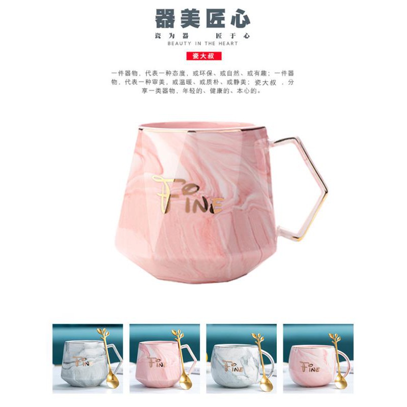 Hy 創意個性潮流馬克杯男圣誕生日禮物高檔精致特別禮品陶瓷水杯子男 蝦皮購物