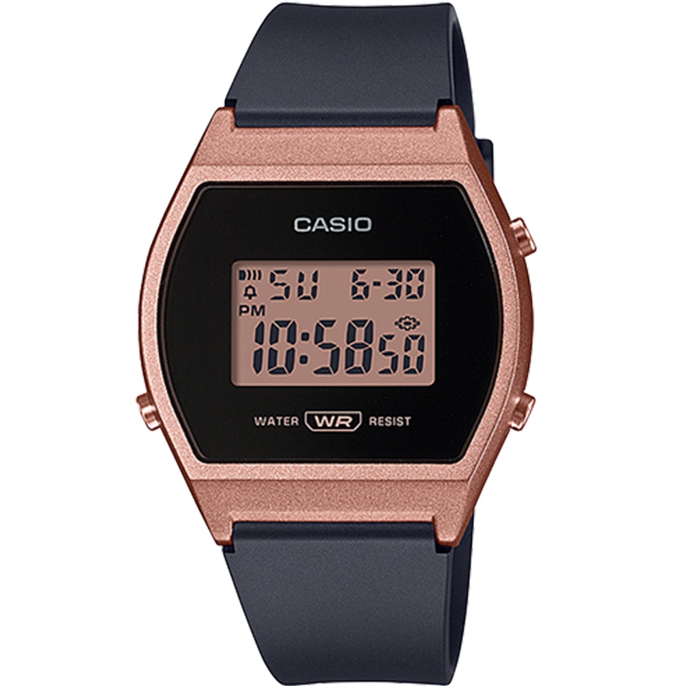 【CASIO】卡西歐 STANDARD 酒桶型復古款計時錶 LW-204-1A 台灣卡西歐保固一年