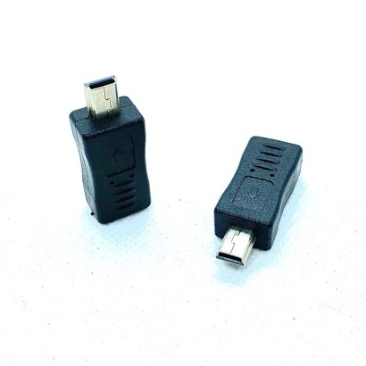 USB迷你5pin 公 轉 Micro B母 轉接頭 (UB-313)